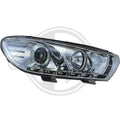 2 Phares avant chrome droit / gauche DIEDERICHS pour VOLKSWAGEN SCIROCCO 3 Année à partir de: 07/2015 - MS accessoires Auto