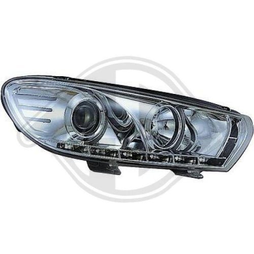 2 Phares avant chrome droit / gauche DIEDERICHS pour VOLKSWAGEN SCIROCCO 3 Année à partir de: 07/2015 - MS accessoires Auto