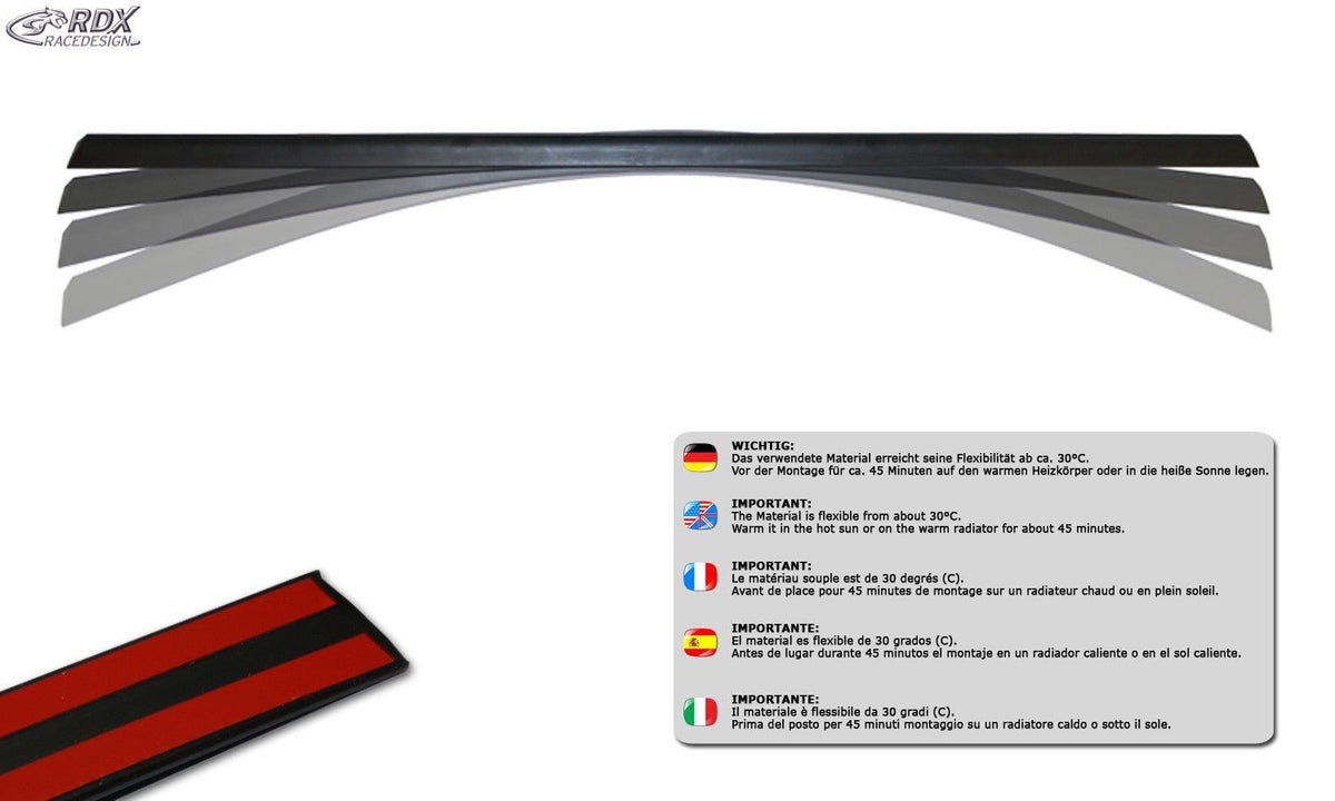 Aileron de coffre RDX pour TOYOTA Yaris (XPA1) - MS accessoires Auto