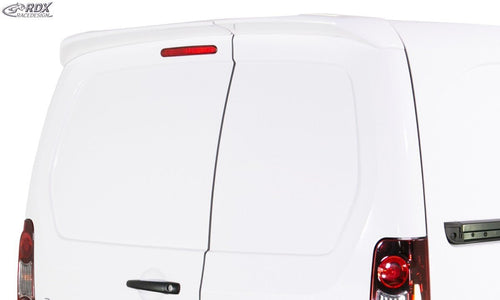 Aileron de toit RDX pour CITROEN Berlingo, PEUGEOT Partner & Rifter, OPEL Combo, TOYOTA ProAce City portes battantes arrière - MS accessoires Auto