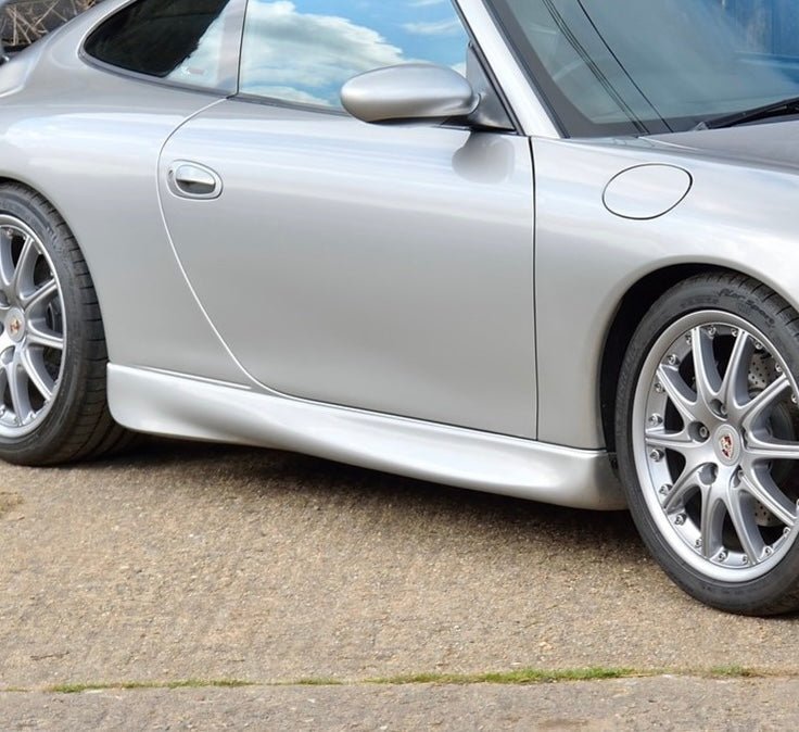 Bas de caisse jeu de jupes Porsche 996 - MS accessoires Auto