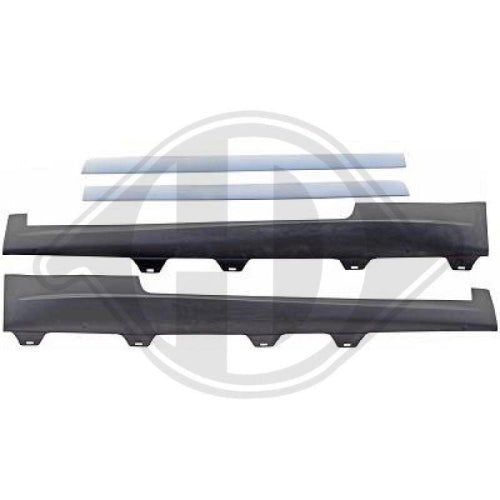 Bas de caisse latéraux DIEDERICHS pour VOLKSWAGEN SCIROCCO III (137, 138) 05/2008 - 11/2017 - MS accessoires Auto