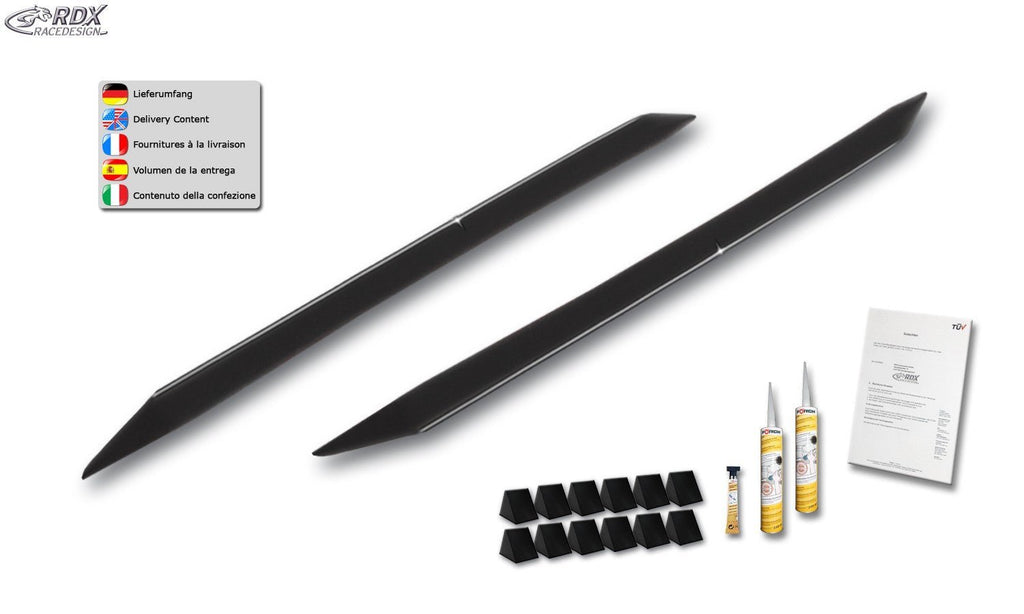 Bas de caisse RDX pour HYUNDAI Coupé (GK) 02 - 09 "Slim" - MS accessoires Auto