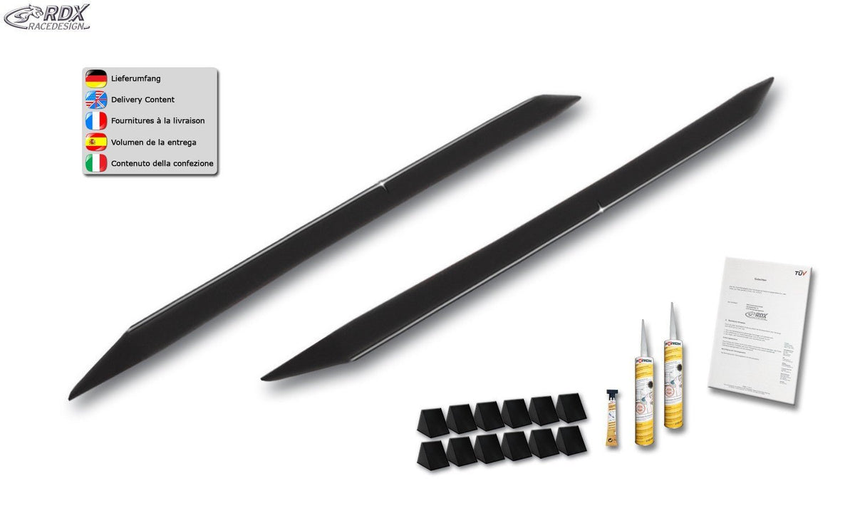 Bas de caisse RDX pour HYUNDAI Coupé (GK) 02 - 09 "Slim" - MS accessoires Auto