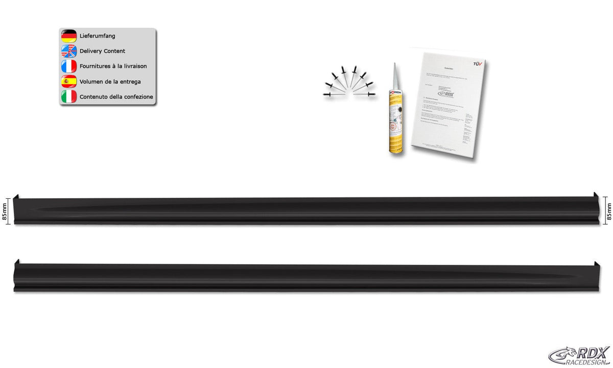 Bas de caisse RDX pour TOYOTA Auris E180 -2015 "Edition" - MS accessoires Auto