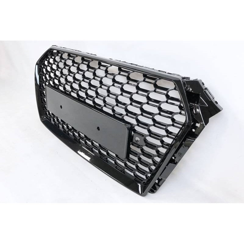 Calandre avant pour Audi A4 Look RS4 B9 2016 Noire - MS accessoires Auto