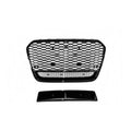 Grille de calandre pour Audi A6 11-14 Look RS6 phase 2 Noire - MS accessoires Auto