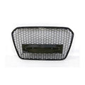 Grille de calandre pour Audi A6 11-15 C7 Look RS6 Noire - MS accessoires Auto
