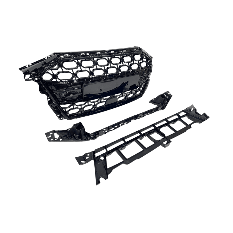 Calandre Avant pour Audi A3 2021+ Look RS3 Black - MS accessoires Auto