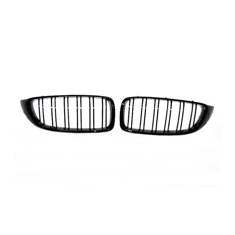 Grille de calandre pour BMW F32 / F33 / F36 Look M4 Noire Brillante - MS accessoires Auto