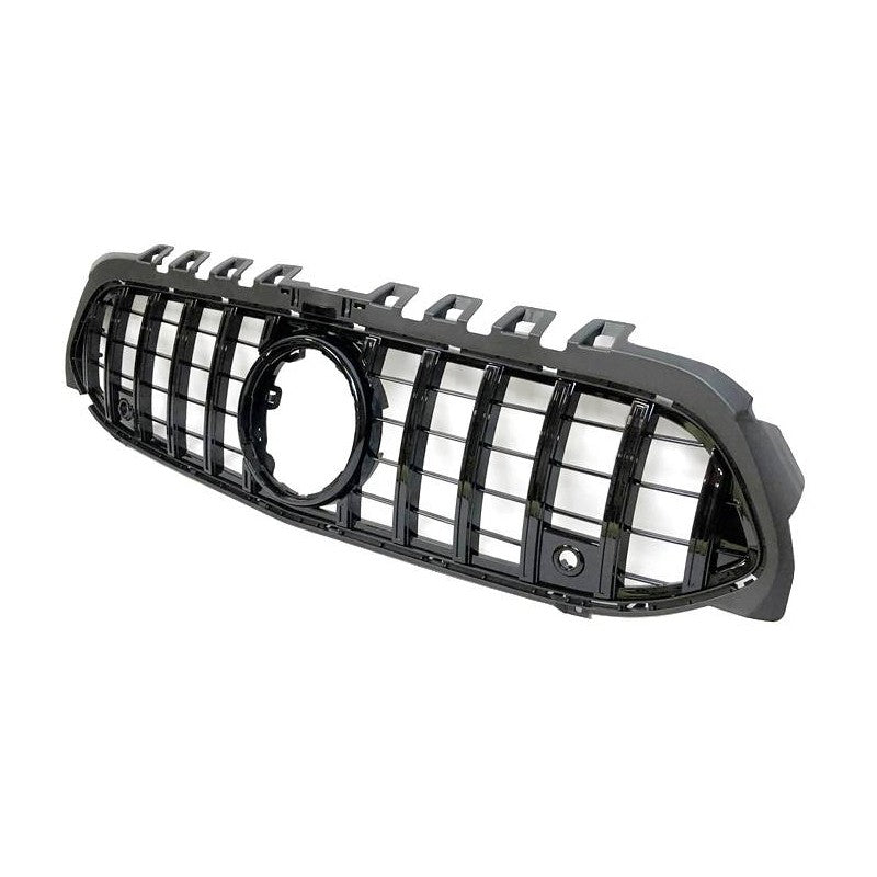 Calandre Avant pour Mercedes W177 / V177 Look GTR Caméra 360 Noire brillante - MS accessoires Auto