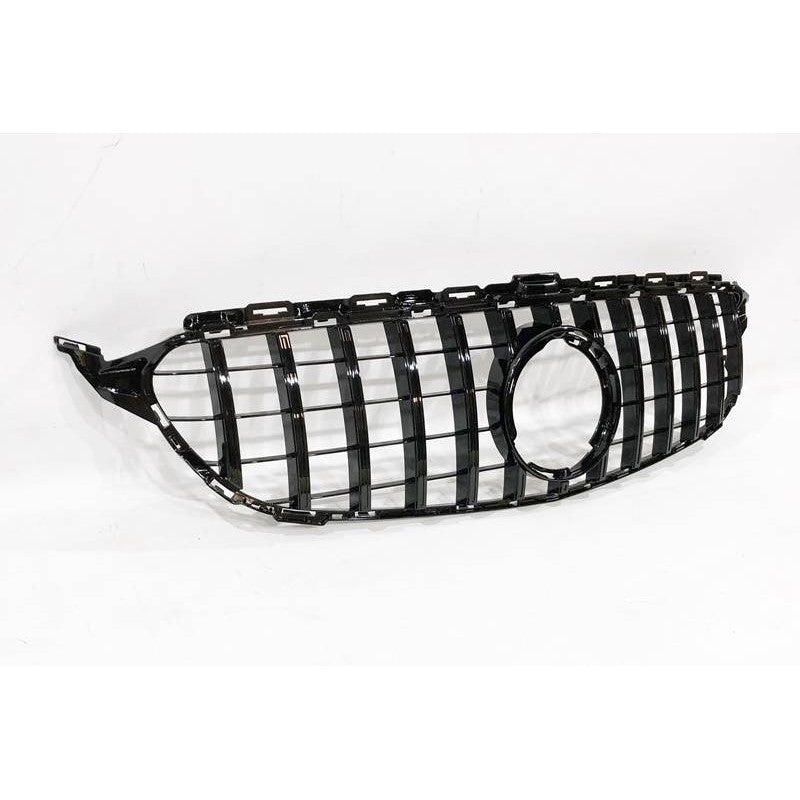 Calandre Avant pour Mercedes W205 2019 Look GT Full Black - MS accessoires Auto