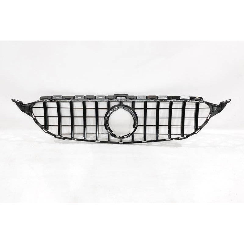 Calandre Avant pour Mercedes W205 2019 Look GT Full Black - MS accessoires Auto