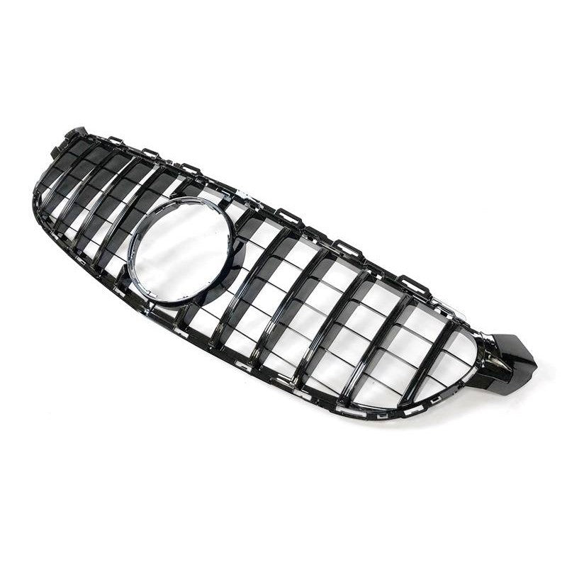 Calandre Avant pour Mercedes W205 C63 Look GT Noire brillante - MS accessoires Auto