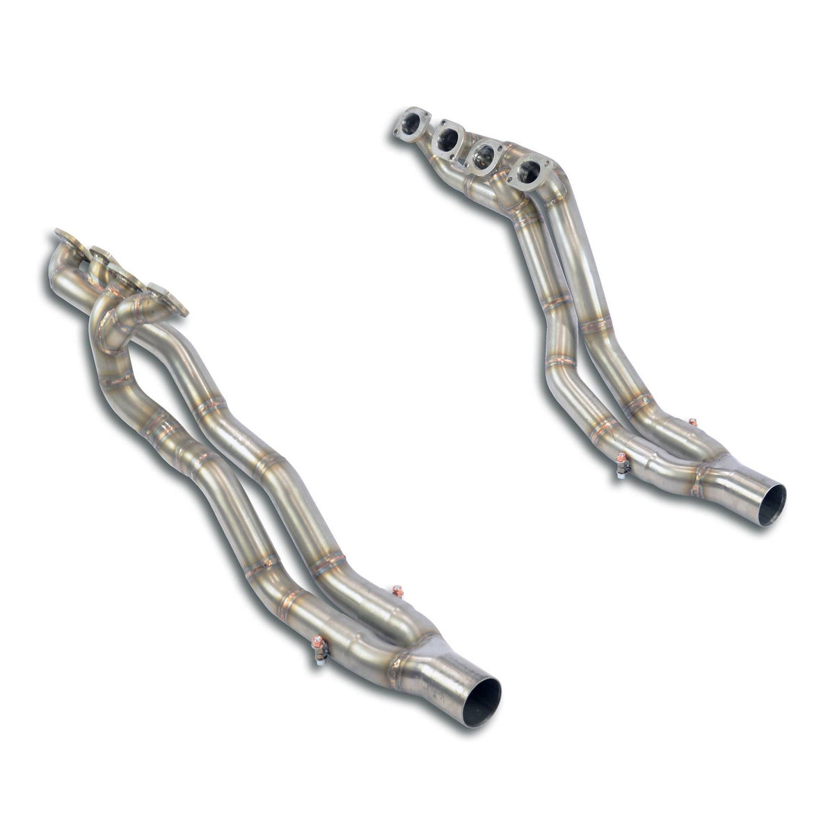 Collecteurs Droit et Gauche Supersprint pour BMW E46 - Tous les modèles (Pour conversion moteur V8 S62 - M5 5.0i) - MS accessoires Auto