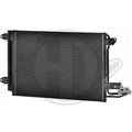 Condenseur de climatisation DIEDERICHS pour VOLKSWAGEN SCIROCCO III (137, 138) 05/2008 - 11/2017 - MS accessoires Auto