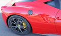 Couvercle de bouchon de réservoir pour Ferrari F458 Coupé Italia / Spider 2010-2014 en fibre de Carbone haute brillance - MS accessoires Auto