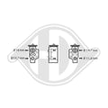 Détendeur de climatisation avant DIEDERICHS pour SKODA FABIA I (6Y2), FABIA I (6Y5), FABIA I (6Y5), FABIA I (6Y3), FABIA II (545), OCTAVIA II (1Z3), OCTAVIA II (1Z5), ROOMSTER (5J7), ROOMSTER Praktik (5J), SUPERB II (3T4), SUPERB II (3T5), YETI (5L) - MS accessoires Auto