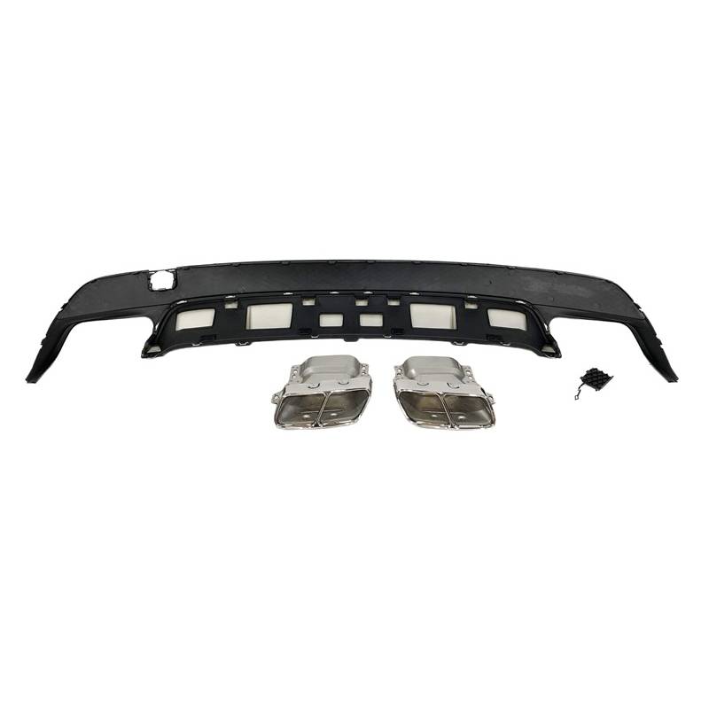 Diffuseur Arrière Mercedes CLA W117 2013-2018 4P/SW Look A45 ABS - MS accessoires Auto