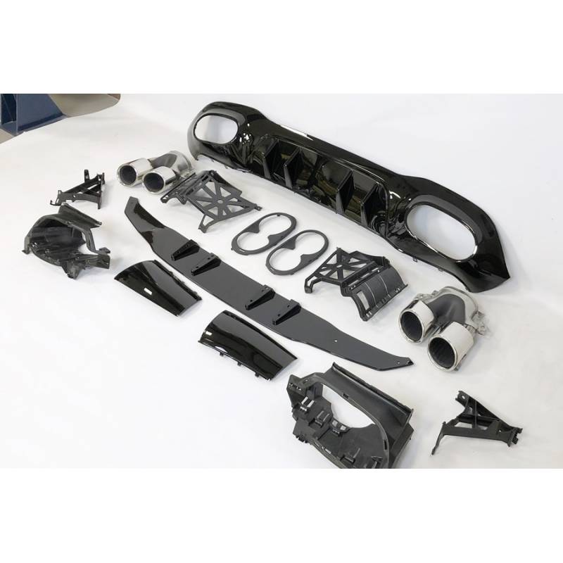 Diffuseur Déflecteur Arrière Mercedes V177 AMG Look A45 4 Portes - MS accessoires Auto