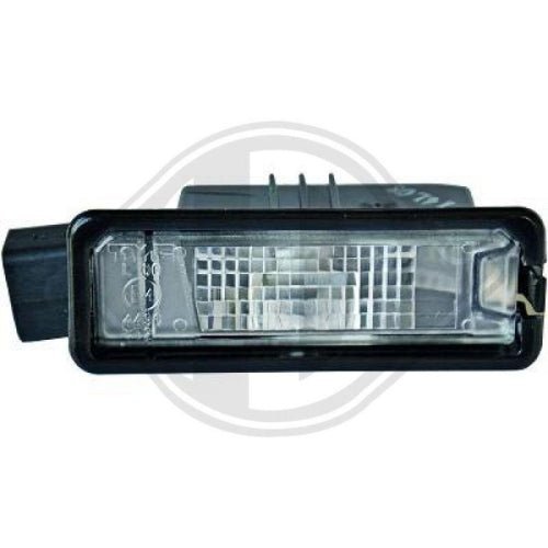 Éclairage de plaque d'immatriculation DIEDERICHS pour Volkswagen SCIROCCO III, POLO, PASSAT,GOLF, EOS (1F7, 1F8), CRAFTER, BEETLE, AMAROK - MS accessoires Auto