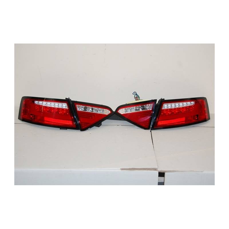 Feux Arrières Audi A5 2-4P 07-09 Led Red Cardna Clignotant Led - MS accessoires Auto