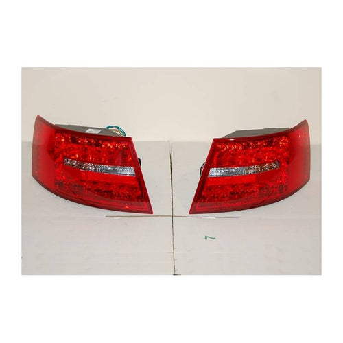 Feux Arrières Audi A6 '04-07 Rouge Fumé - MS accessoires Auto