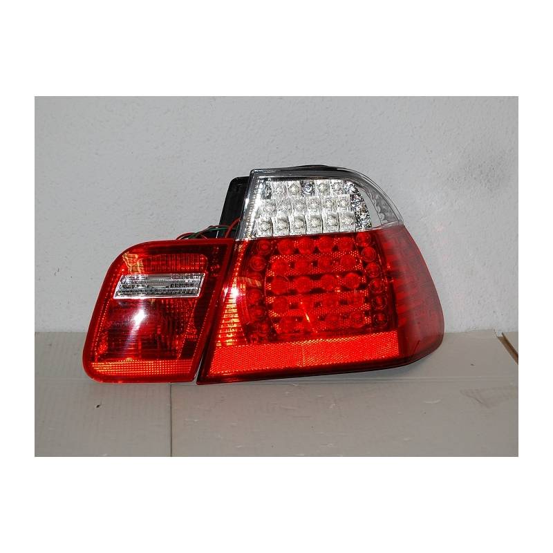 Feux Arrières BMW E46 02-05 4P Led - MS accessoires Auto