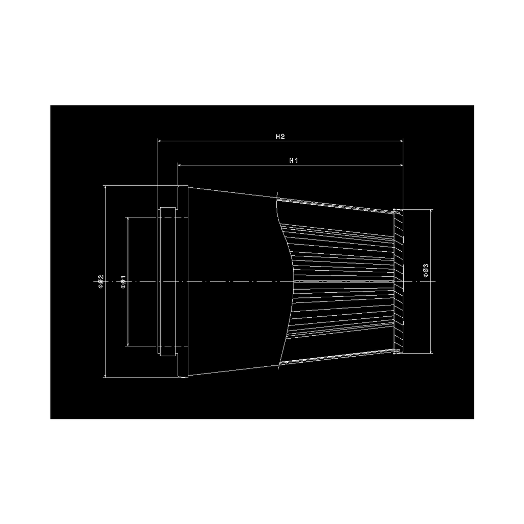 Filtre à air conique universel BMC Single Air pour admission directe - 76 mm diamètre intérieur du col - MS accessoires Auto