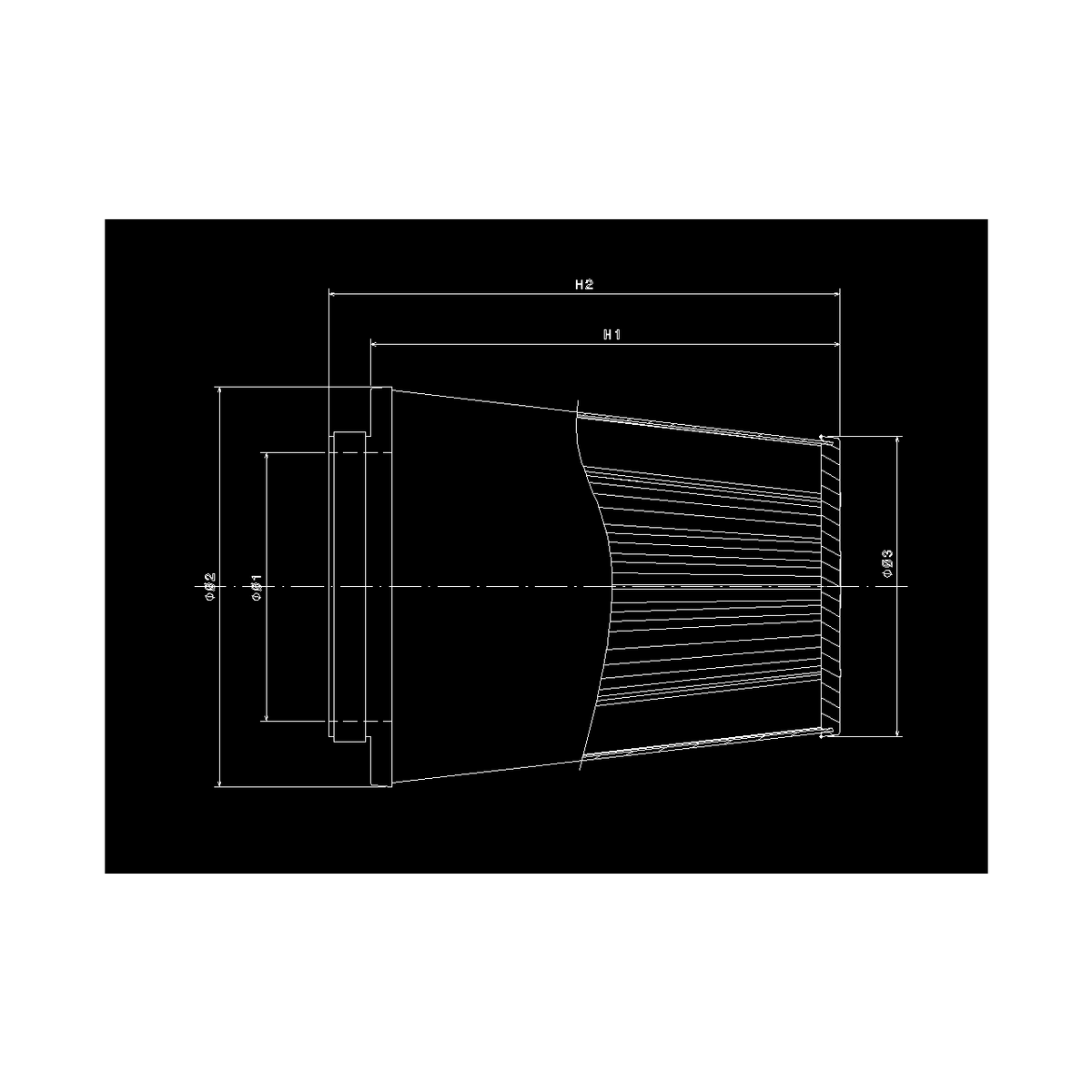 Filtre à air conique universel BMC Twin air pour admission directe - 70 mm diamètre intérieur du col - MS accessoires Auto
