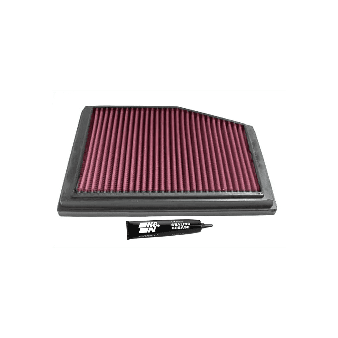 Filtre à Air de Remplacement K&N pour Porsche Boxster 2.5L H6 Moteur à essence - Tous les modèles 1996-2000 - MS accessoires Auto