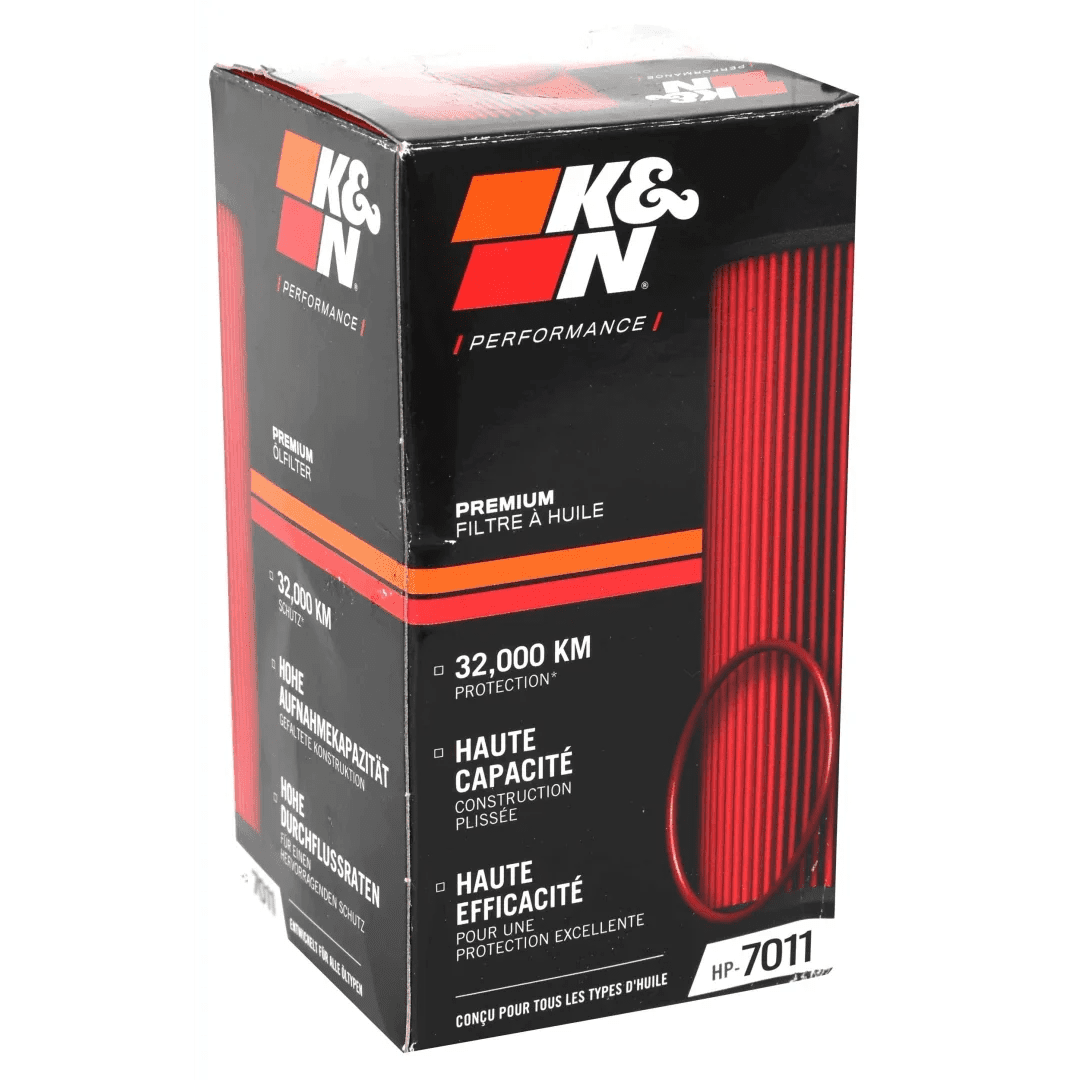 Filtre à huile K&N pour Porsche 911 3.8L H6 Moteur à essence - Tous les modèles - MS accessoires Auto