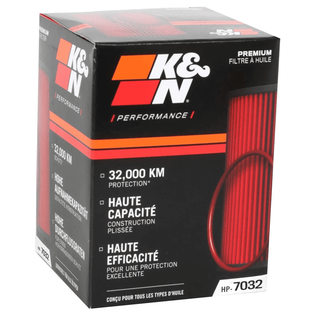 Filtre à huile K&N pour Porsche Cayenne 3.6L V6 Moteur à essence Turbo - MS accessoires Auto