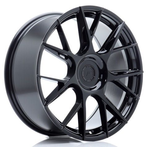 Jante Japan racing Wheels JR42 19x8,5 ( 5 trous - sur mesure ) ET25-45 5H BLANK Noire brillante - MS accessoires Auto