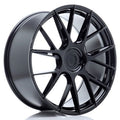 Jante Japan racing Wheels JR42 22x9 ( 5 trous - sur mesure ) ET20-42 5H BLANK Noire brillante - MS accessoires Auto