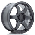 Jante Japan racing Wheels SL03 17x8 ( 5 trous - sur mesure ) ET20-42 5H BLANK Grise anthracite mate - MS accessoires Auto