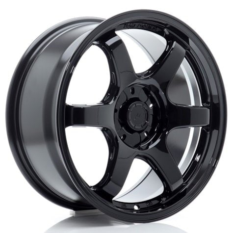 Jante Japan racing Wheels SL03 17x9 ( 5 trous - sur mesure ) ET32-50 5H BLANK Noire brillante - MS accessoires Auto