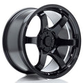 Jante Japan racing Wheels SL03 18x10,5 ( 5 trous - sur mesure ) ET15-40 5H BLANK Noire brillante - MS accessoires Auto