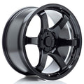 Jante Japan racing Wheels SL03 19x10 ( 5 trous - sur mesure ) ET15-40 5H BLANK Noire brillante - MS accessoires Auto
