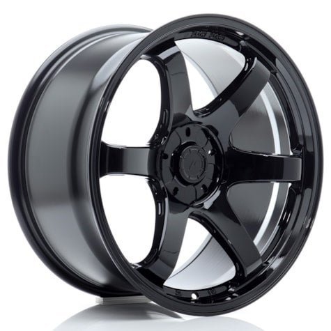 Jante Japan racing Wheels SL03 19x10 ( 5 trous - sur mesure ) ET15-40 5H BLANK Noire brillante - MS accessoires Auto