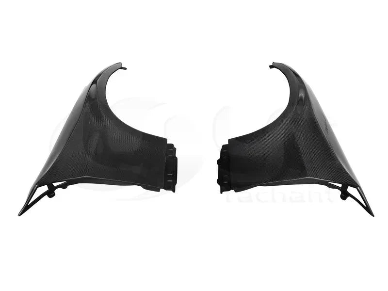 Jeu d'Ailes Avant Style Blister Nissan 350Z Z33 2003-2008 en fibre de Carbone - MS accessoires Auto