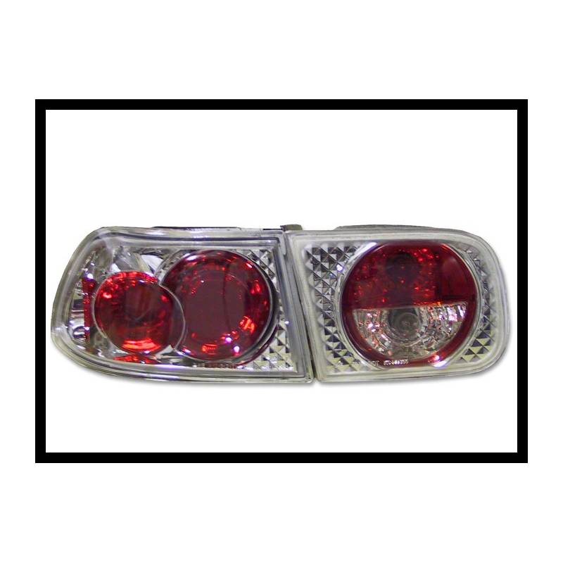 Jeu de feux Arrière Honda Civic '92 4P. - MS accessoires Auto
