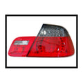 Jeu de feux Arrières BMW E46 '98-'05 CC, Led, Rouge, Chromé, Fumé - MS accessoires Auto