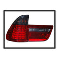 Jeu de Feux Arrières BMW X5 00-03 Led Rouge Fumé - MS accessoires Auto