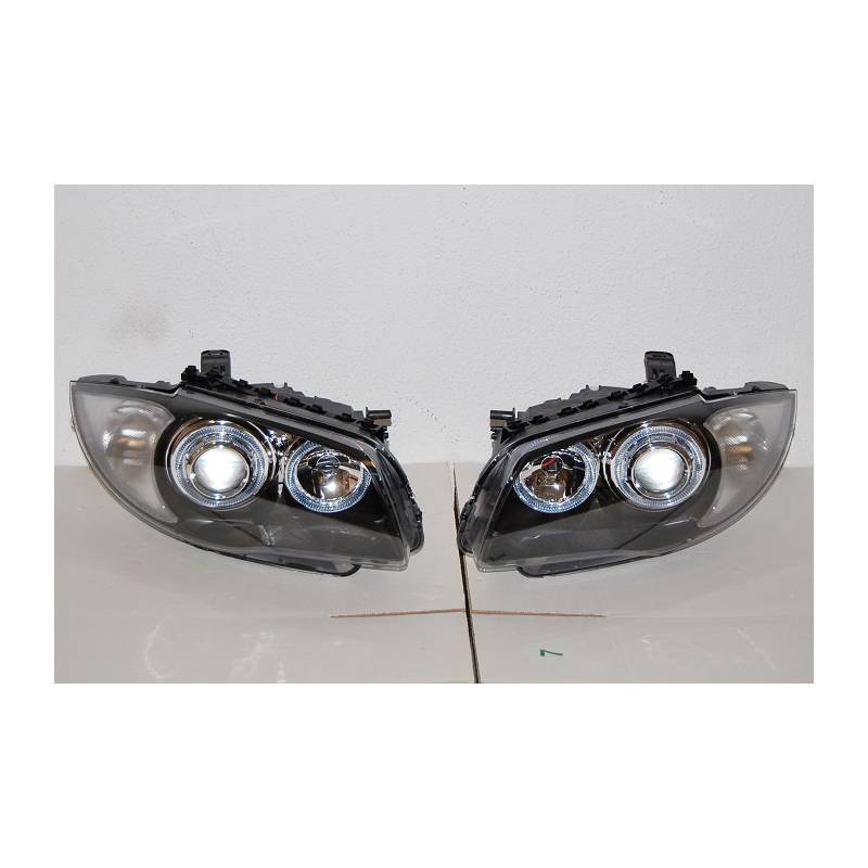 Jeu de Phare Avant BMW 87/E81/E88/E82 S1 Noir Electrique - MS accessoires Auto