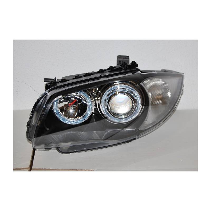 Jeu de Phare Avant BMW 87/E81/E88/E82 S1 Noir Electrique - MS accessoires Auto