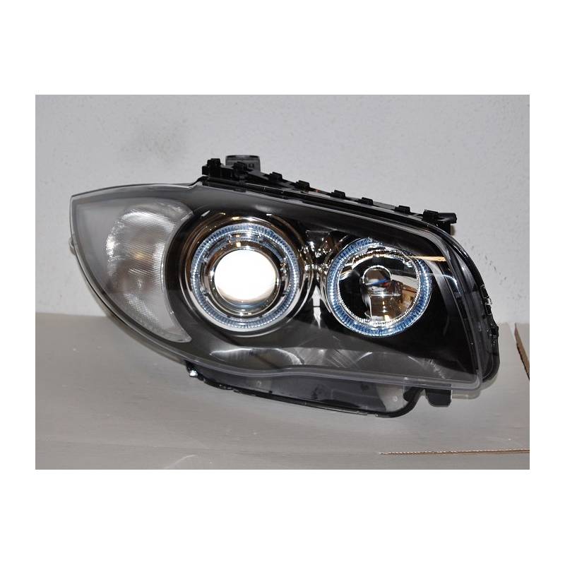 Jeu de Phare Avant BMW 87/E81/E88/E82 S1 Noir Electrique - MS accessoires Auto