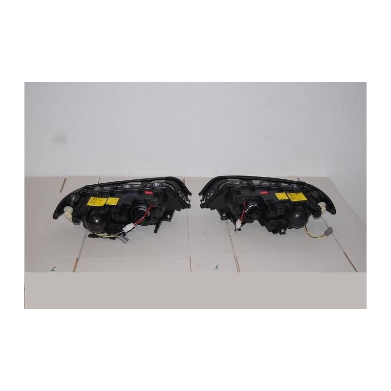 Jeu de Phare Avant BMW E46 '98-'01 Noir 4P - MS accessoires Auto