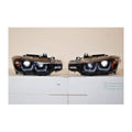 Jeu de Phare Avant BMW F30 / F31 Noir - MS accessoires Auto