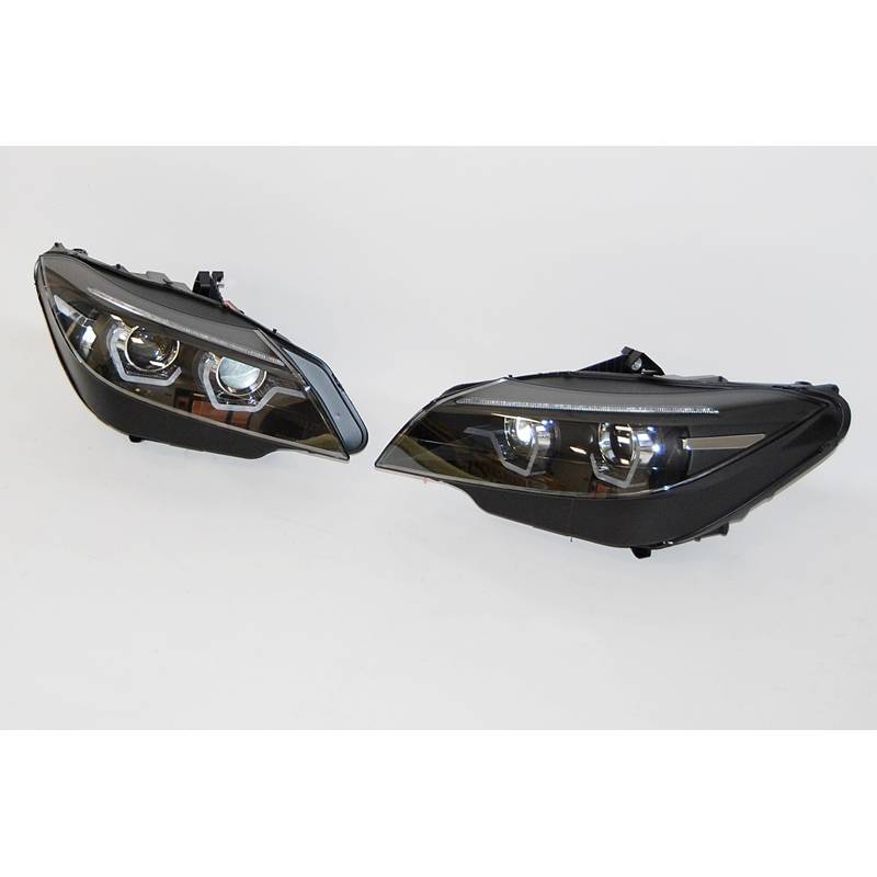 Jeu de Phare Avant BMW Z4 E89 09-13 Black Drl Xenon - MS accessoires Auto